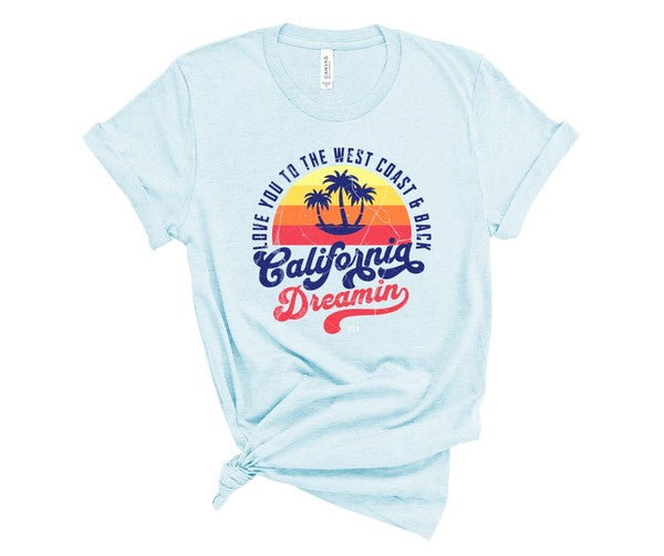 California Dreamin Short Sleeve Graphic Tee