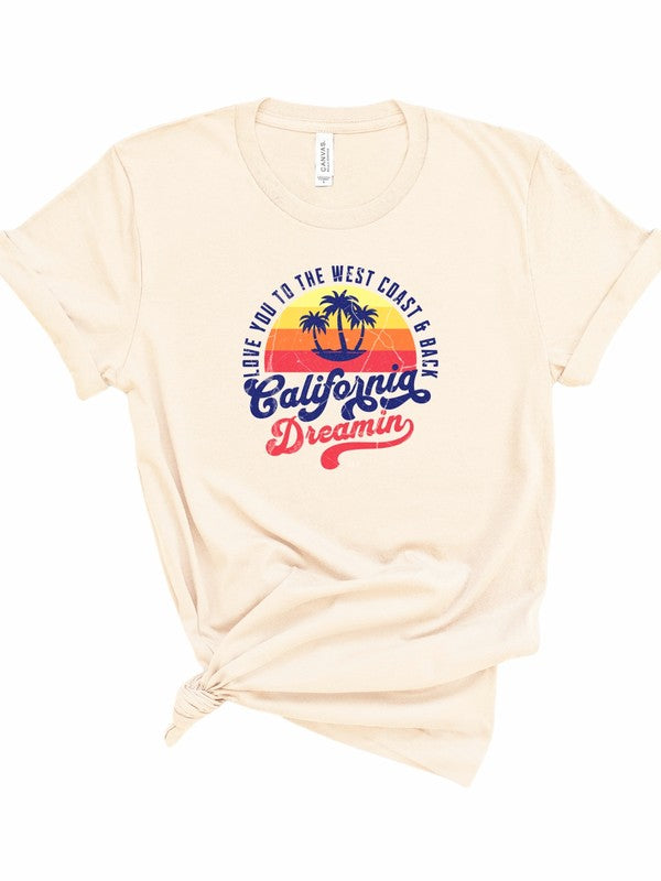 California Dreamin Short Sleeve Graphic Tee