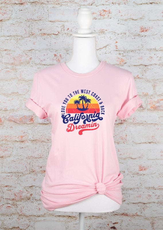 California Dreamin Short Sleeve Graphic Tee