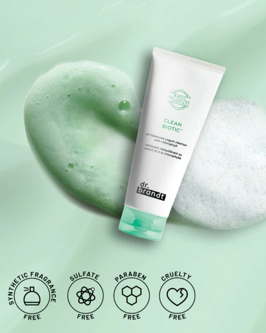 Dr Brandt Clean Biotic pH Balanced Yogurt Cleanser