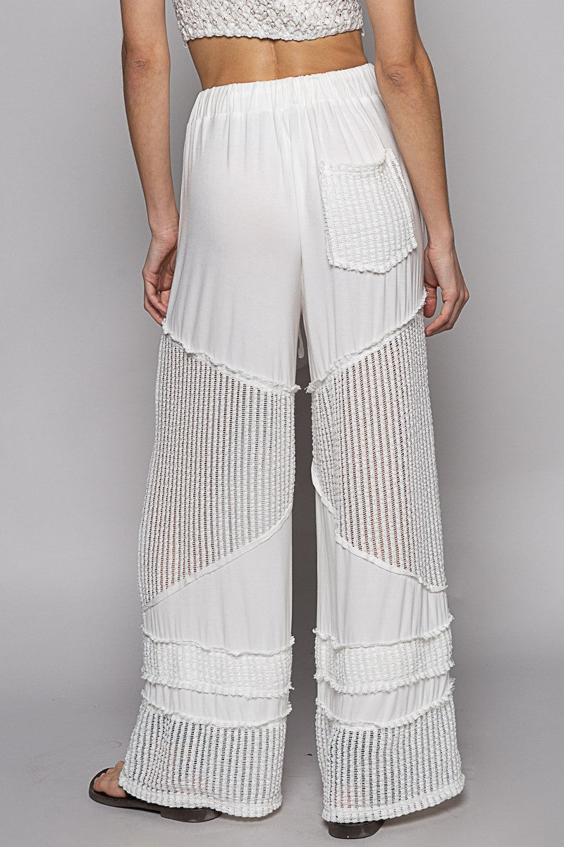 Beachcomber Flowy Wide Leg Rayon Jersey Palazzo Pants (4 Colors)