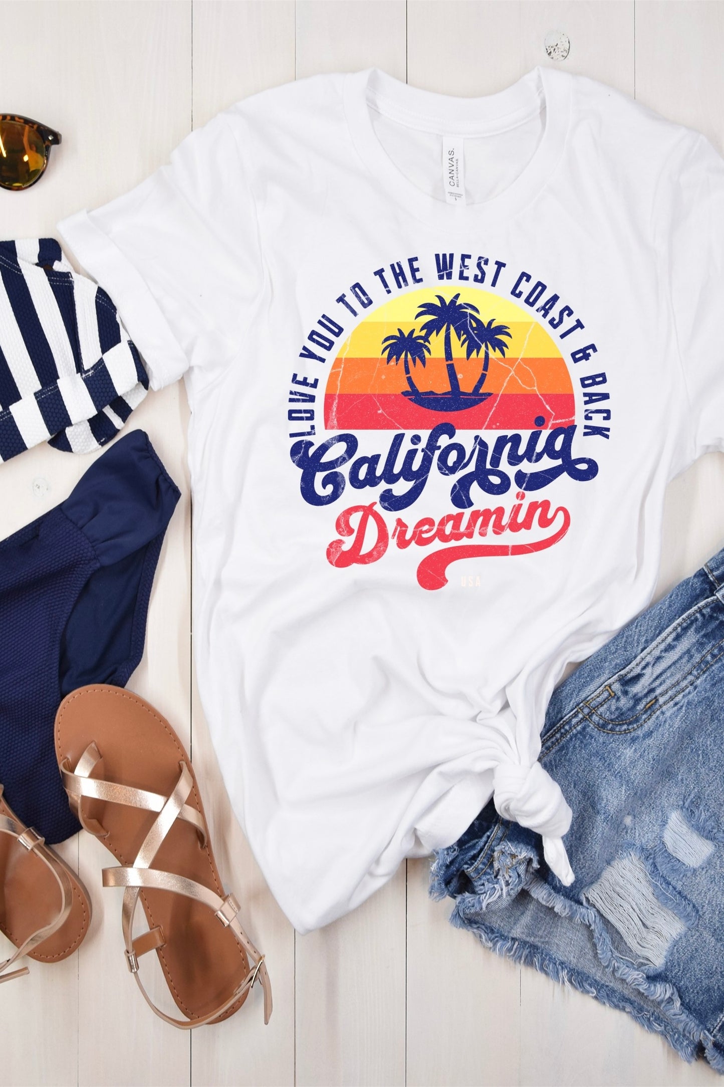 California Dreamin Short Sleeve Graphic Tee