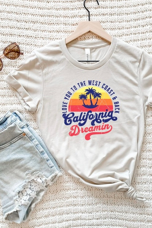 California Dreamin Short Sleeve Graphic Tee