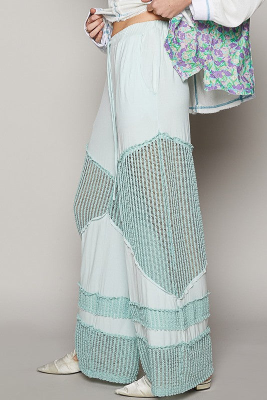Beachcomber Flowy Wide Leg Rayon Jersey Palazzo Pants (4 Colors)