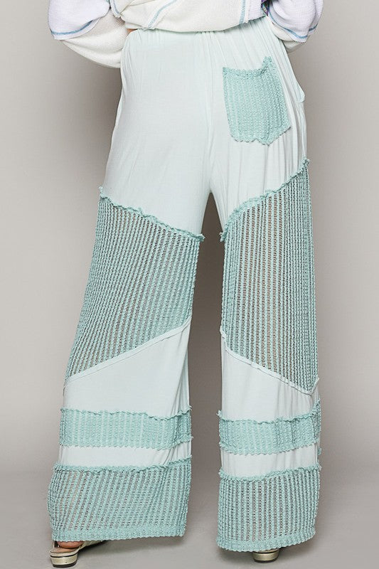 Beachcomber Flowy Wide Leg Rayon Jersey Palazzo Pants (4 Colors)
