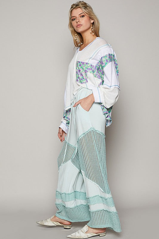 Beachcomber Flowy Wide Leg Rayon Jersey Palazzo Pants (4 Colors)