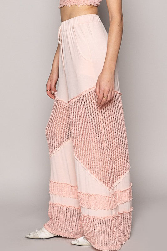 Beachcomber Flowy Wide Leg Rayon Jersey Palazzo Pants (4 Colors)