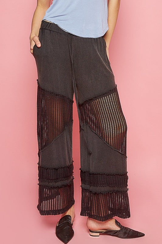Beachcomber Flowy Wide Leg Rayon Jersey Palazzo Pants (4 Colors)