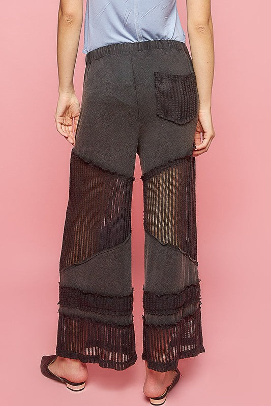 Beachcomber Flowy Wide Leg Rayon Jersey Palazzo Pants (4 Colors)