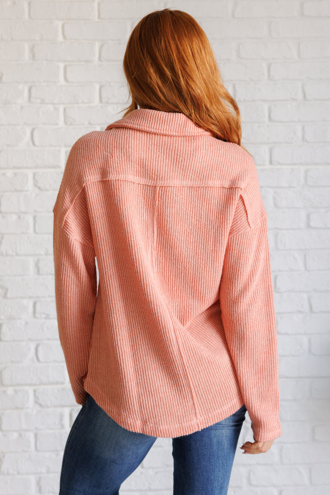 So My Fave Ribbed Knit Pullover (Small to 3XL)