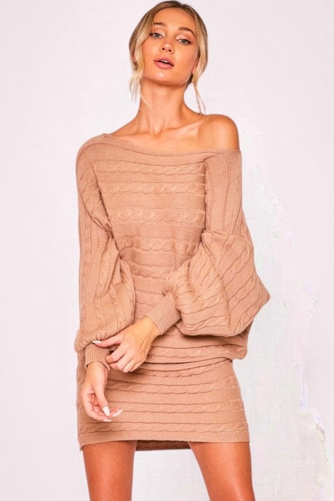 Be Mine Sexy Chic Sweater Dress