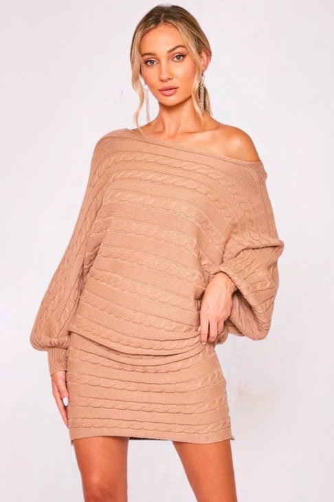 Be Mine Sexy Chic Sweater Dress