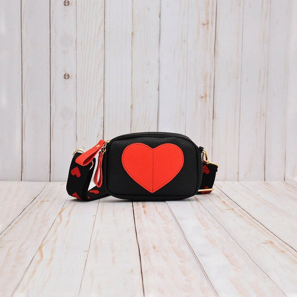 Heart To Heart Convertible Crossbody Bag