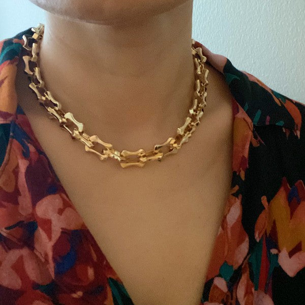 To The Nines Bold Chain Necklace