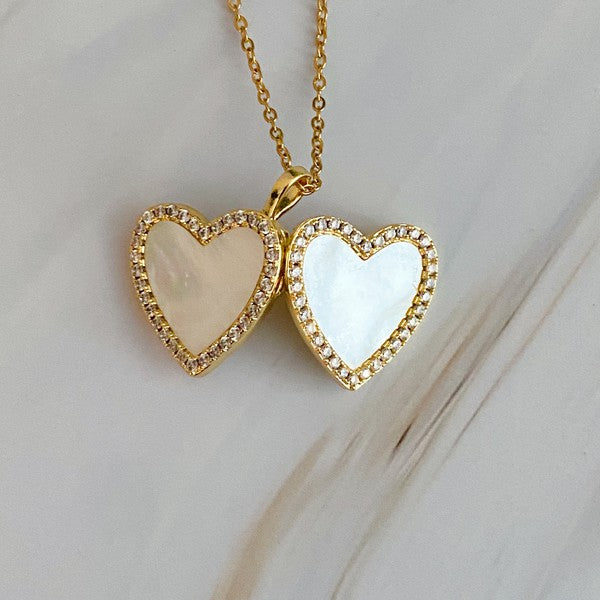 Close To My Heart Locket Pendant Necklace