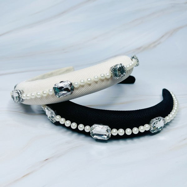 Princess Pearls + Jewels Headband