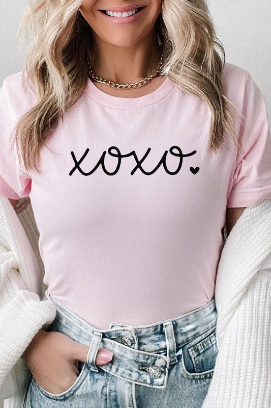 XOXO Short Sleeve Graphic Tee (2XL to 3XL)