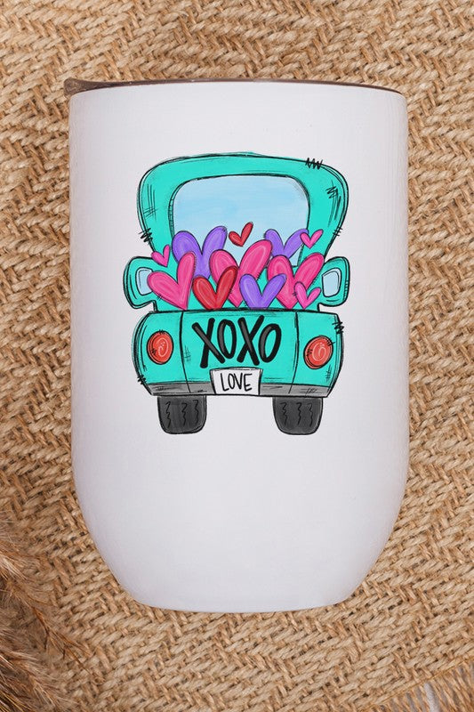 XOXO Love Truck Cold Cup Tumbler