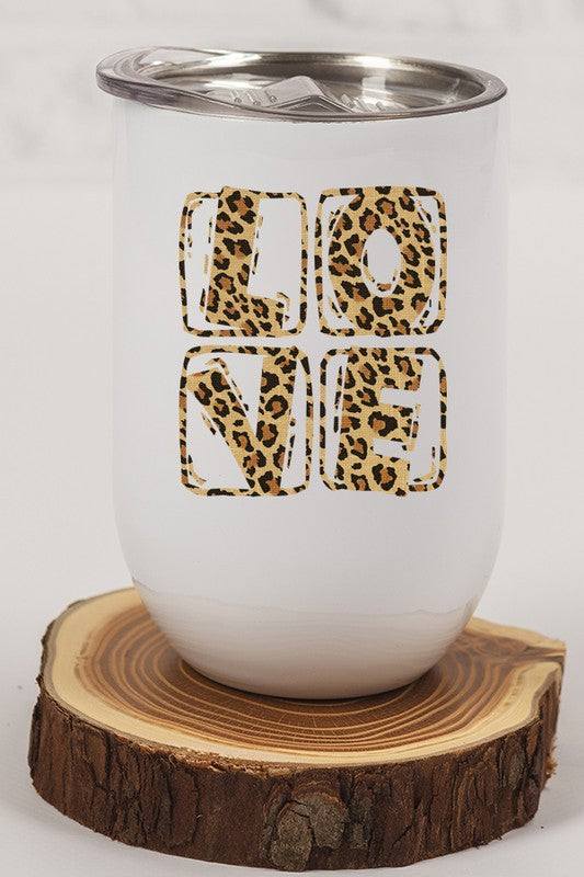 Leopard Love Cold Cup Tumbler