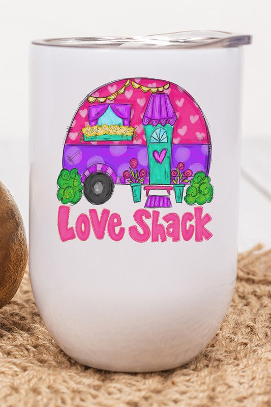 Love Shack Camper Cold Cup Tumbler