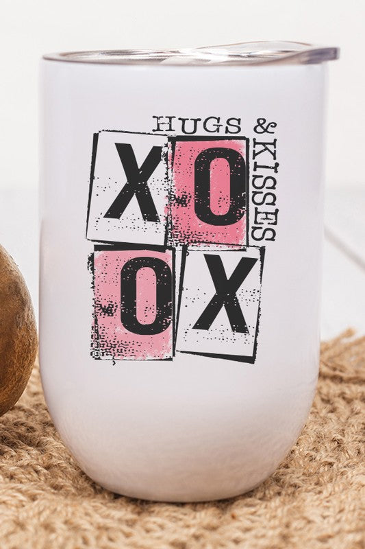 XoXo Hugs Kisses Cold Cup Tumbler