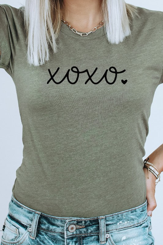 XOXO Short Sleeve Graphic Tee (2XL to 3XL)