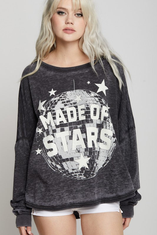 Made Of Stars One Size Vintage Washed Sweatshirt