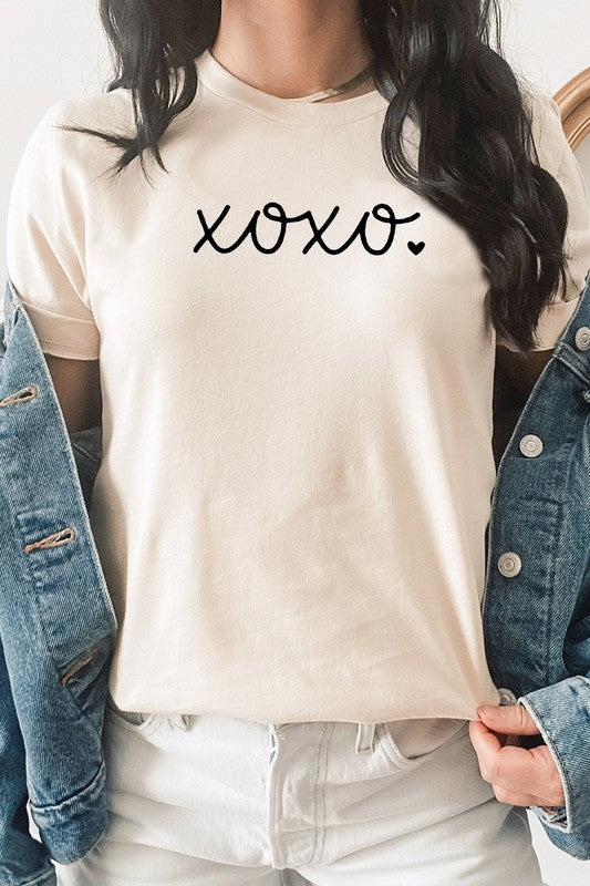 XOXO Short Sleeve Graphic Tee (2XL to 3XL)