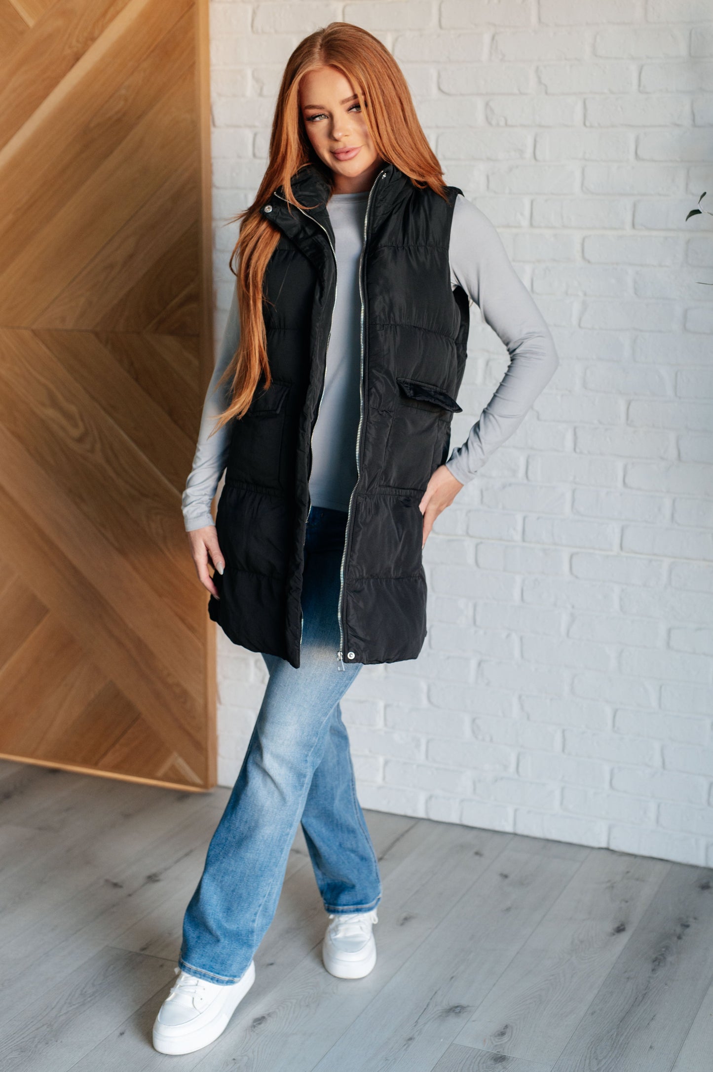 What The Puff: Game Day Longline Puffer Vest