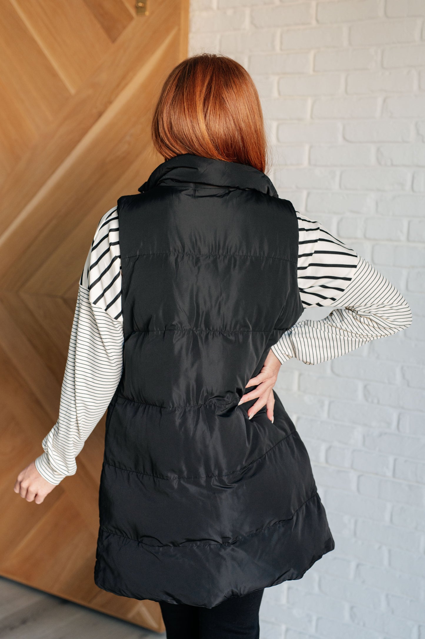 What The Puff: Game Day Longline Puffer Vest