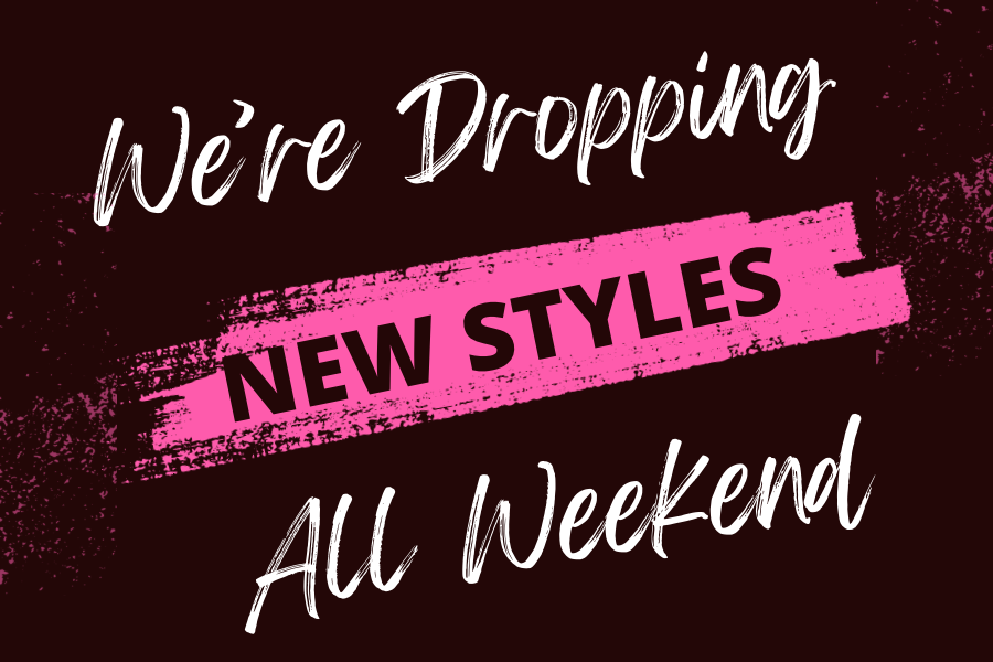 xoxo, klowe banner announcing new styles dropping all weekend during the Black Friday event.