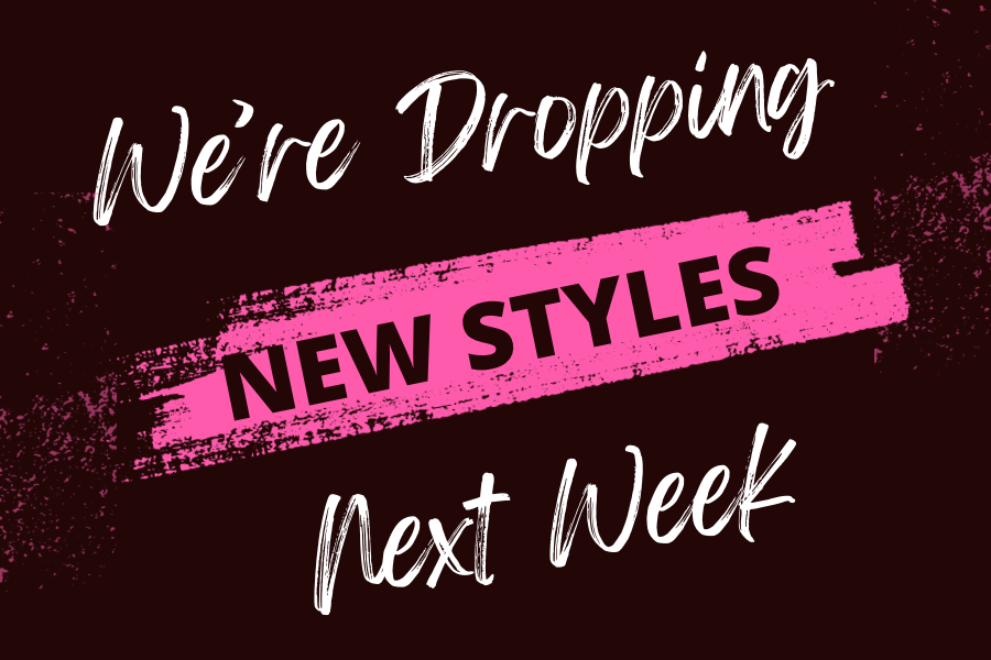 xoxo, klowe banner stating we will be dropping new styles the week of December 7, 2025