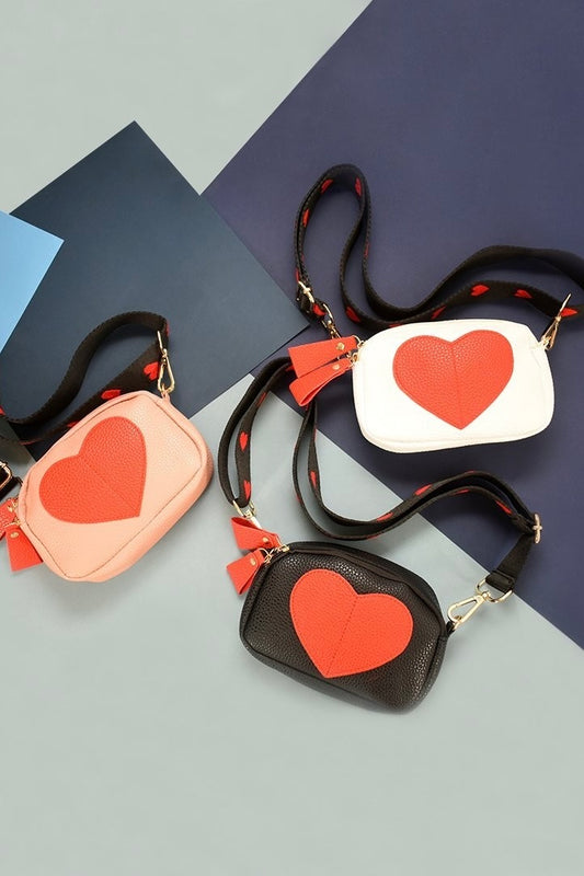 Heart To Heart Convertible Crossbody Bag