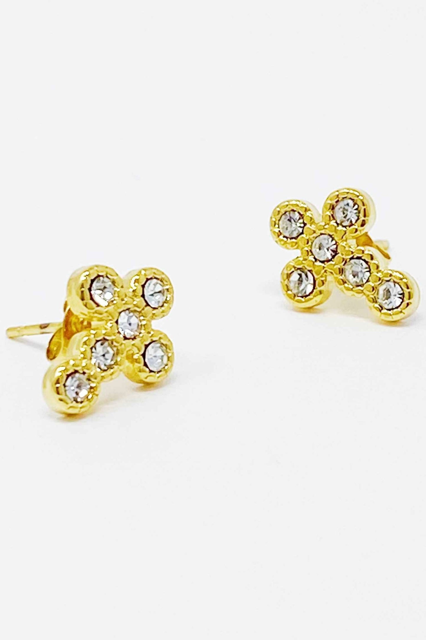 Dainty Cross Stud Earrings (2 Styles)