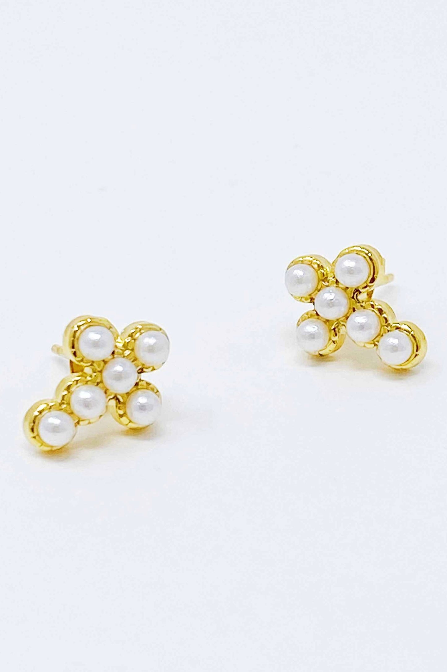 Dainty Cross Stud Earrings (2 Styles)