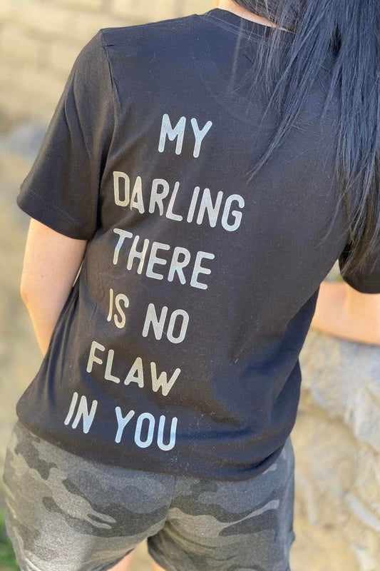 Darling, No Flaw In You Graphic Tee Curves