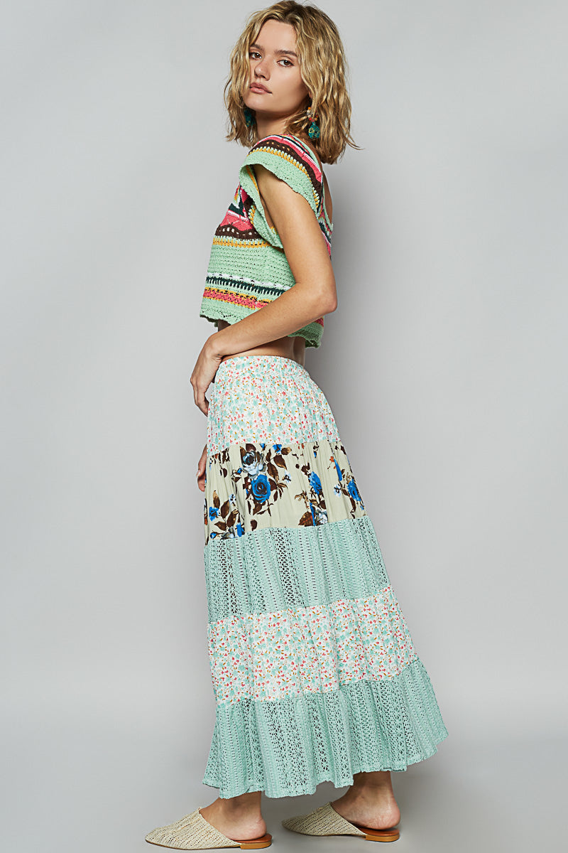 Patched Up Pretty Prairie Skirt