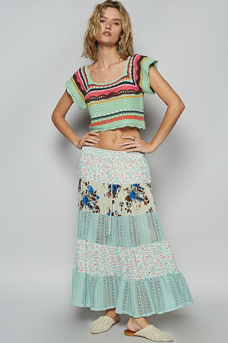 Patched Up Pretty Prairie Skirt