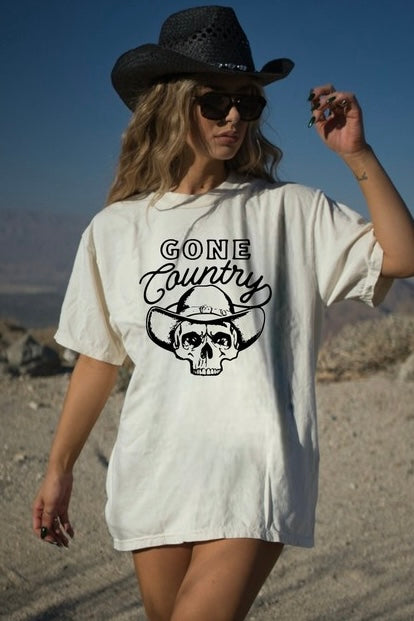 Gone Country Short Sleeve Graphic Tee