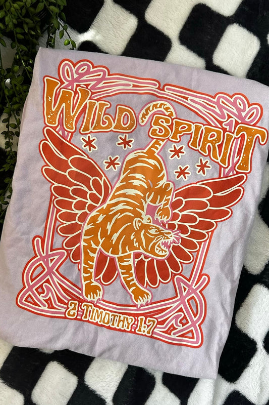 Wild Spirit Premium Short Sleeve Graphic Tee (Small to 4XL)