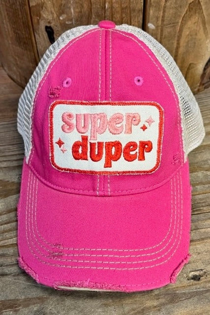 Super Duper Patched Hat