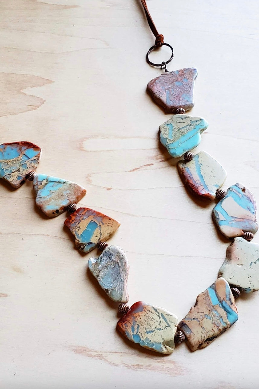 Aqua Terra Jasper Necklace