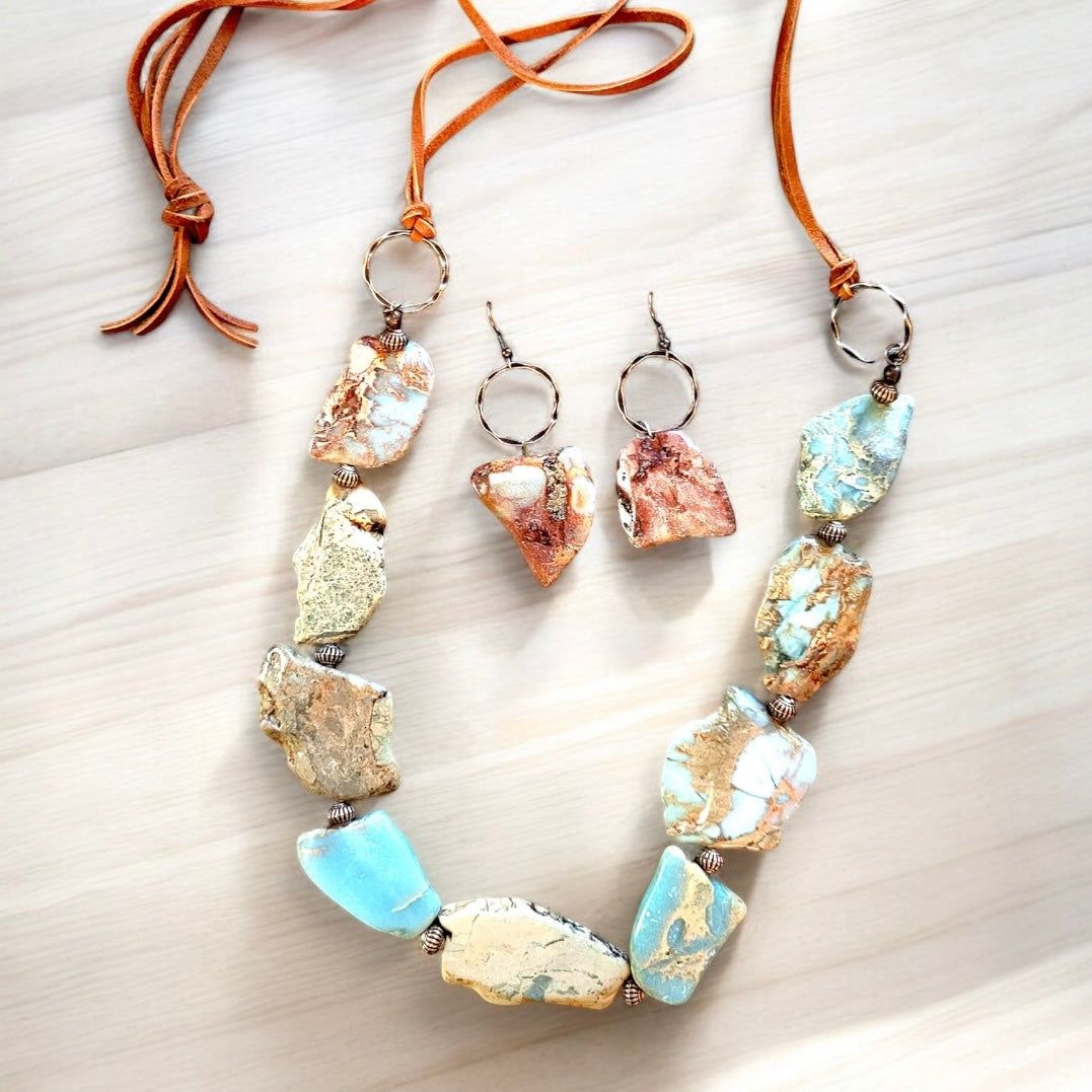 Aqua Terra Jasper Necklace