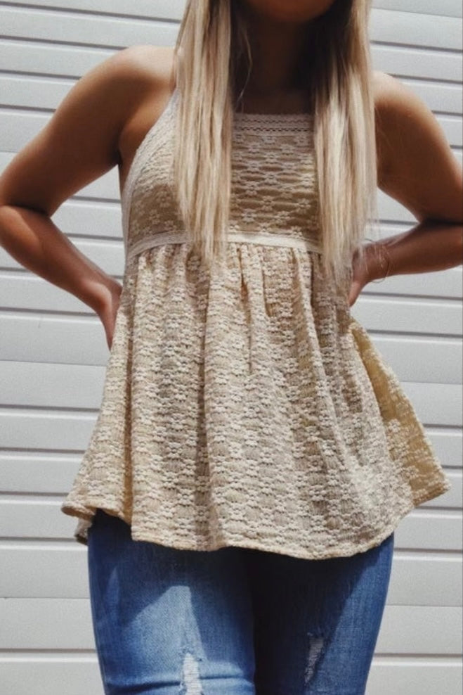 Girl’s Trip Floral Embroidered Babydoll Tunic Top