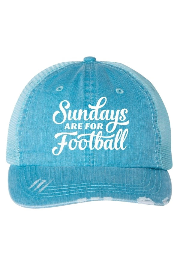 Sundays are for Football Embroidered Trucker Hat