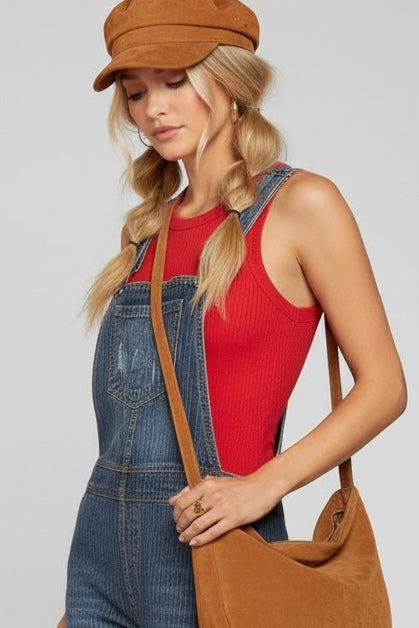 Backroad Blues Striped Denim Overalls