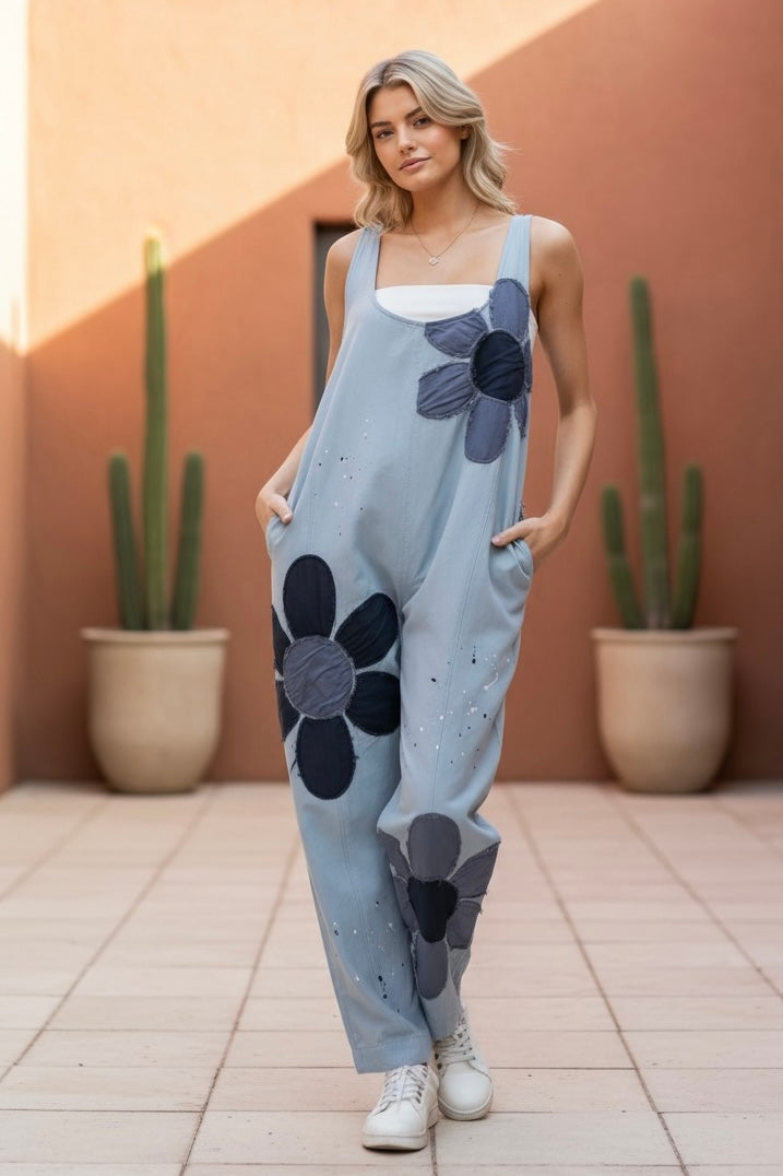 Go Big Daisy Patched Jumper | 2 Colors