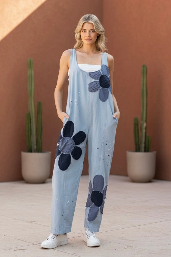 Go Big Daisy Patched Jumper | 2 Colors