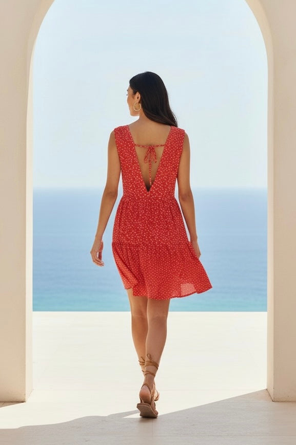 Cherry on Top Polka Dot Dress