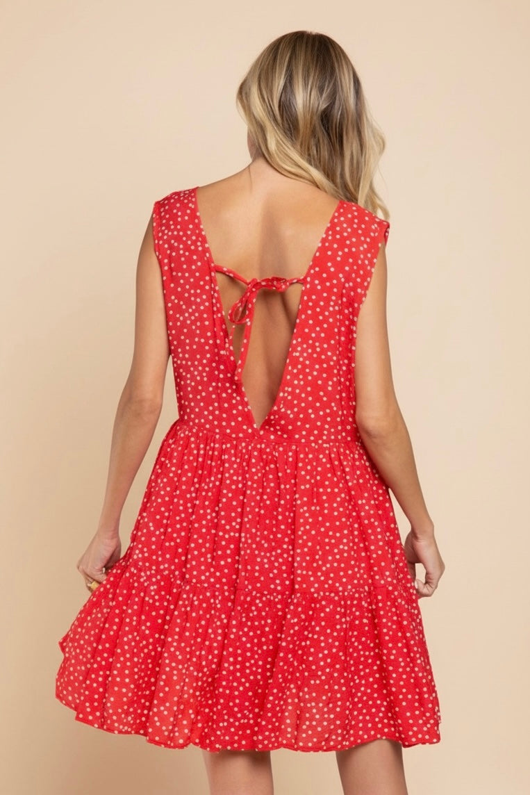 Cherry on Top Polka Dot Dress